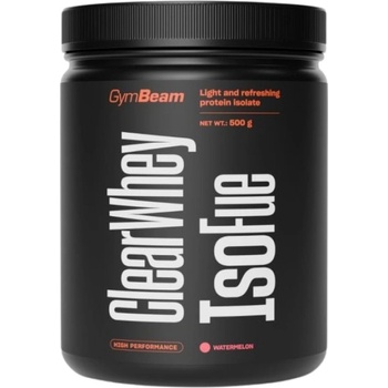 GymBeam Clear Whey IsoFue | Zero Sugar & Fat [500 грама] Студен чай праскова