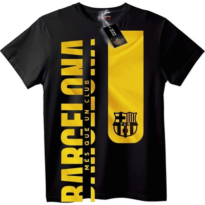 NOONEBRAND Тениска Barcelona FCB - XL, Black