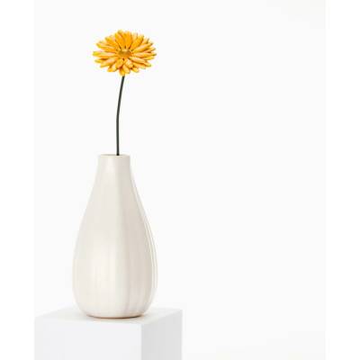 Jaure.ART Keramická květina - Gerbera - žlutá