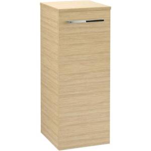 Villeroy & Boch Avento - Страничен шкаф, 35x89x37 см, 1 врата, Nordic Oak A89500VJ (A89500VJ)