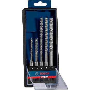 BOSCH Expert 5dielna sada vrtákov do betónu SDS plus-7X 5, 6, 6, 8 a 10 mm
