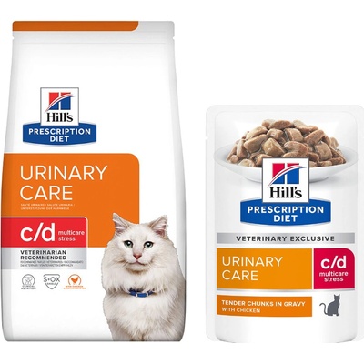 Hill's Prescription Diet C D Urinary Stress Chicken 8 kg