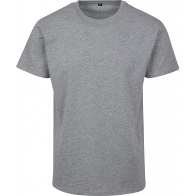 Build Your Brand pánské triko BY090 Heather Grey
