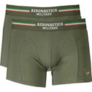 Aeronautica Militare pánske boxerky SCOBX002J508 07001 zelené