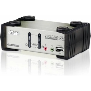 ATEN Kvmp превключвател, aten cs1732b, 2-портов (cs1732b)
