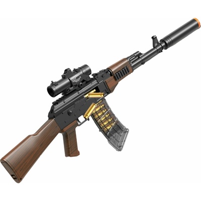 Wiky Puška AK-47 s patronami a pěnovými náboji 91 cm