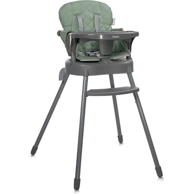 Lorelli Стол за хранене 3 в 1 Lorelli - Siesta, Green Leather (10100532504)