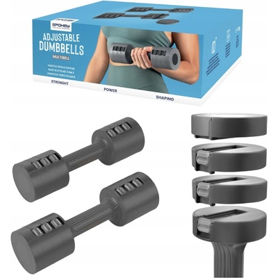 Spokey MULTIBELL 2 x 2,5 kg