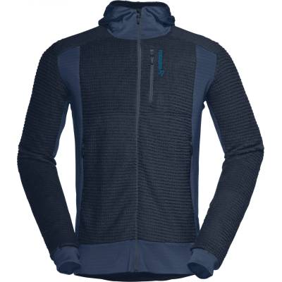 Norrøna Мъжко поларено яке Norrøna Falketind Alpha120 Zip Hood Fleece jacket - Indigo Night - размер XL (005-3143-0214)