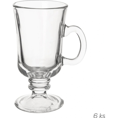 Royal Leerdam Sklenice na čaj/cappuccino Bill 6 x 240 ml