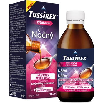 TUSSIREX Nočný sirup 120 ml