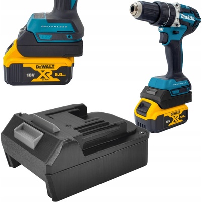 ADAPTÉR PREVODNÍK Z NÁRADIA MAKITA LXT 18V NA BATÉRIE DEWALT XR 18V