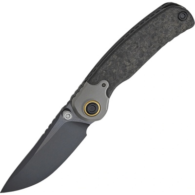 Kizer PIONEER 20CV,Stonewashed + DLC-Ultra,Ti & Marble CF ZX-FK03A4