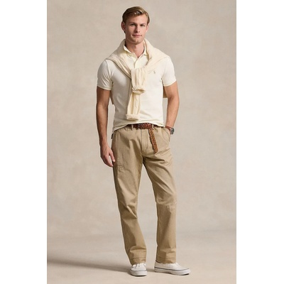 Ralph Lauren тениска с яка мъжка от памук (710536856)