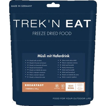 Trek’n Eat Мюсли с овесена напитка Цвят: син