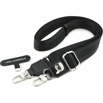 Popruh Karl Lagerfeld Universal Crossbody Karl Patch Black 142237 – Zboží Živě