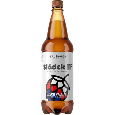 Krušnohor 11 Sládek Czech Pale ALE Single Hop 4,4% 1 l (PET)