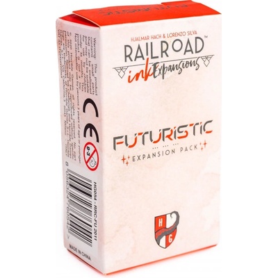 Railroad Ink Rozšíření Budoucnost Futuristic
