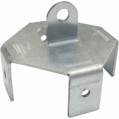 Domax PWOM vodorovné upevňovacie veko trámov 1 - Ø69 x 30 x 2 mm 6 ks