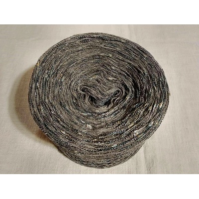 Merino Grey lux 2-nitka 1000m s nopkovou nitkou