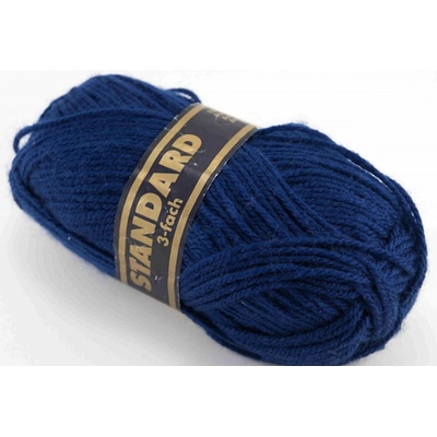 Priadza Standard - tmavo modrá 640