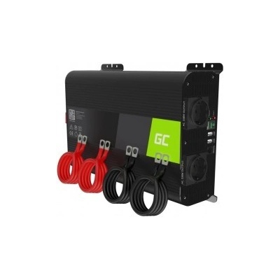 Green Cell PRO 12V/230V 2000W/4000W čistá sinusoida