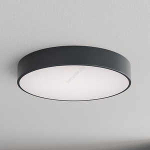 Brilagi - Плафон за баня със сензор CLARE 4xE27/24W/230V Ø 50 см антрацит IP54 (BG5225)