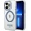 GUESS Кейс Guess GUHMP14XHTRMB за iPhone 14 Pro Max 6.7", син / син, твърд, Metal Outline Magsafe (GUE002590-0)
