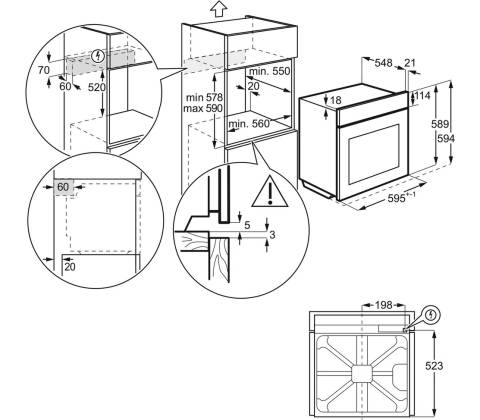 Electrolux EOF3H70V