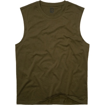 Brandit Тениска без ръкави, маслина (4206-15001)
