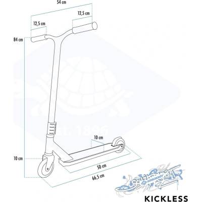 PB Stunt 110 mm Gear červená metalíza