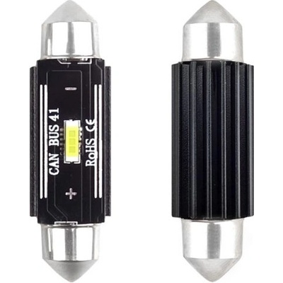 AMiO LED žiarovky CANBUS 1 SMD UltraBright 1860 Festoon sufit 41mm White 12V/24V (2870)
