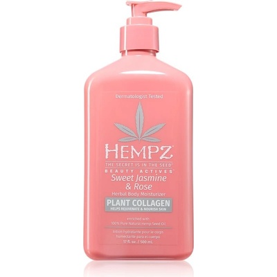 HEMPZ Sweet Jasmine & Rose hydratační mléko 500 ml