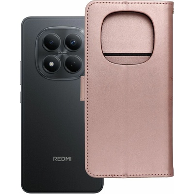 Mezzo Book Xiaomi Redmi Note 14 Pro 4G, vzor mandala ružovo-zlaté