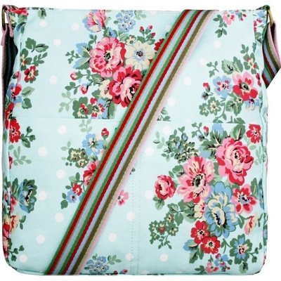 Kabelka Korra Floral vintage svetlo modrá