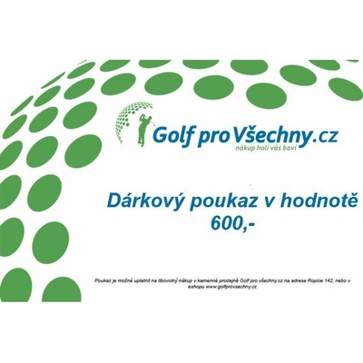 Dárkový poukaz 600 Kč