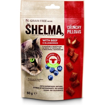 Shelma bezobilné hovädzie a čučoriedka 60 g