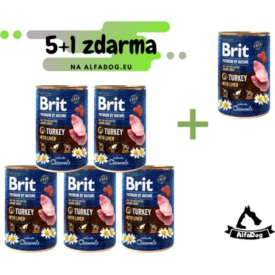 Brit Premium by Nature Turkey with Liver 400 g