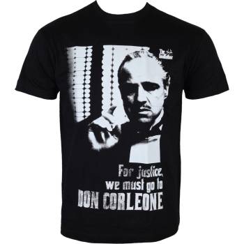 HYBRIS филмова тениска мъжка The Godfather - For Justice - HYBRIS - PM-1-TGF015-H39-1-BK