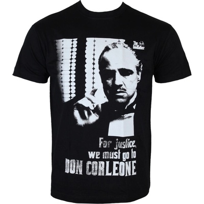 HYBRIS филмова тениска мъжка The Godfather - For Justice - HYBRIS - PM-1-TGF015-H39-1-BK
