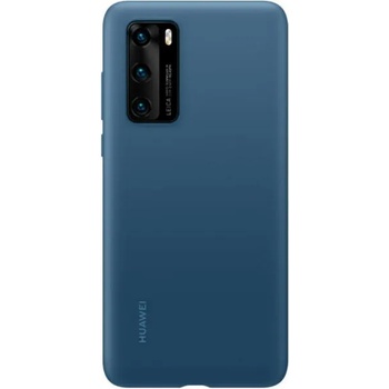 Image 1 of Huawei P40 Silicone case ink blue 51993721 (51993721)