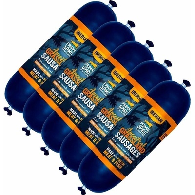Primal Spirit Dog Iberian Ancestral Grassland Sausage 5 x 1 kg