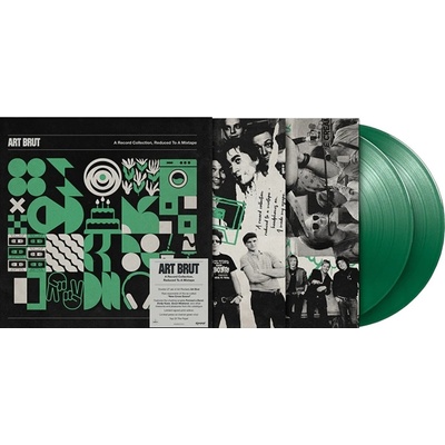 Art Brut - A Record Collection, Reduced To A Mixtape (Limited Edition) (Green Coloured) (2 LP) (5014797909687)