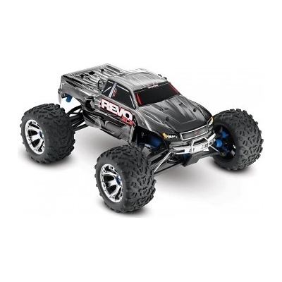 Traxxas Nitro Revo TQi s BlueTooth RTR stříbrná 1:8