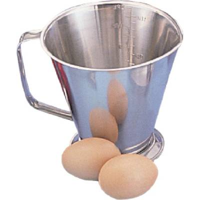 Džbánek nerezový s odměrkou 1 l | CONTACTO, 551/100 inox