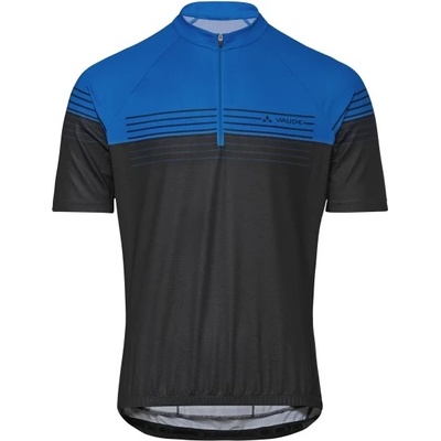 Vaude Мъжка фланелка с къс ръкав за колоездене Vaude Posta Half-Zip Tricot II Cycling jersey - Radiate Blue (056-3083-0813)