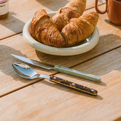 Sabre Paris Sada příborů Bistrot Brillant Asparagus zelená 4 ks