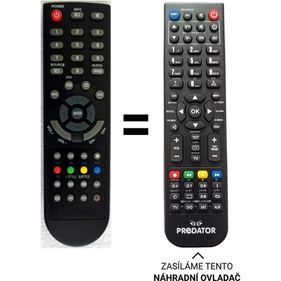 Diaľkový ovládač Emerx Sencor SLE 2057M4