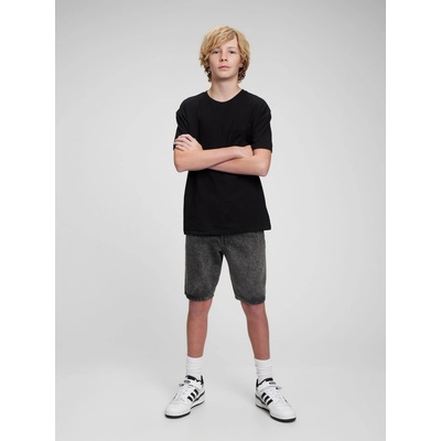 Teen džínsové kraťasy '90s loose Sivá