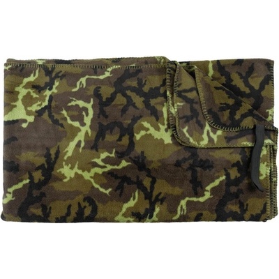 MFH Prikrývka FLEECE maskovaná vz.95 Forest 200x150